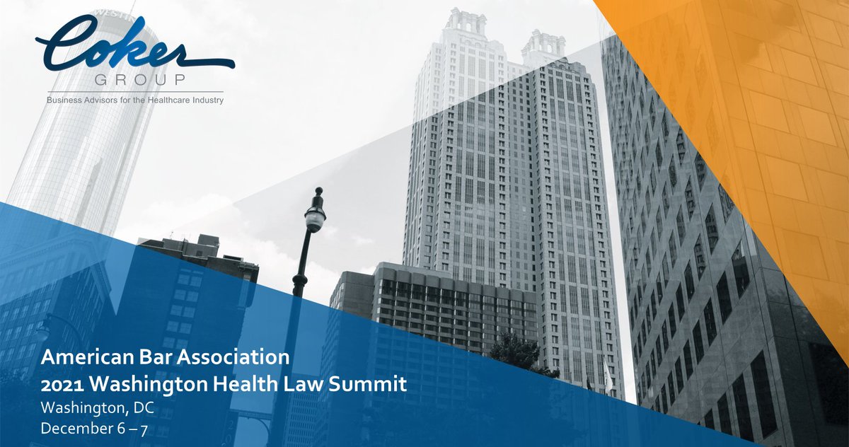 Coker (@cokergroup) on Twitter photo 📣 Meet <a href="/RRomeroHCValues/">Richard Romero, CVA, CHFP, PAHM</a> and <a href="/Craig_Hunter_CG/">Craig Hunter</a> at the <a href="/abahealthlaw/">ABA Health Law Section</a> #WHS2021! Reply and let us know what you are looking forward to this year.
#healthlaw #CokerGroup 📣 Meet <a href="/RRomeroHCValues/">Richard Romero, CVA, CHFP, PAHM</a> and <a href="/Craig_Hunter_CG/">Craig Hunter</a> at the <a href="/abahealthlaw/">ABA Health Law Section</a> #WHS2021! Reply and let us know what you are looking forward to this year.
#healthlaw #CokerGroup