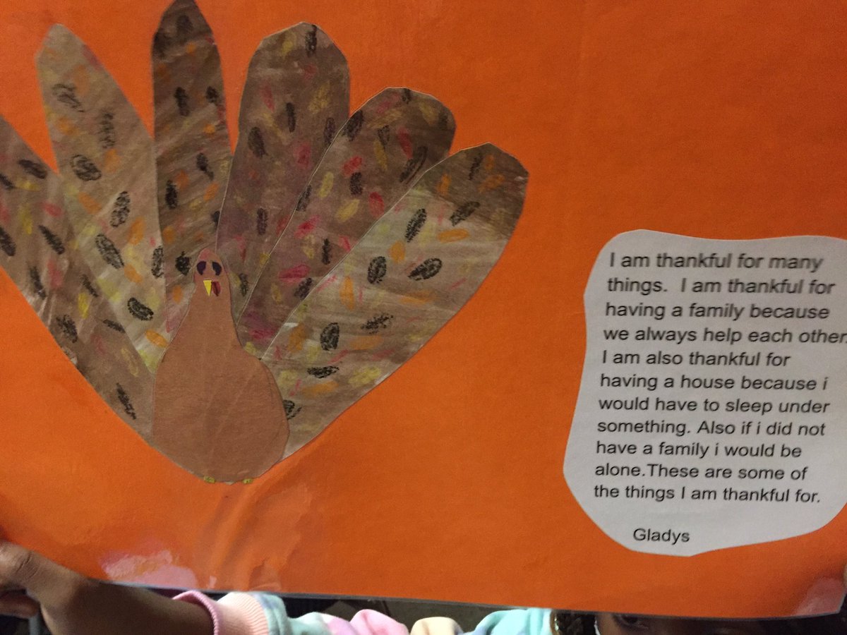 BPEKnights's tweet photo. Happy Thanksgiving Wishes from Mrs. Day’s Class!  #WeAreThankful #GreatStudents #WeAreWayne https://t.co/IlJXHuEmSq