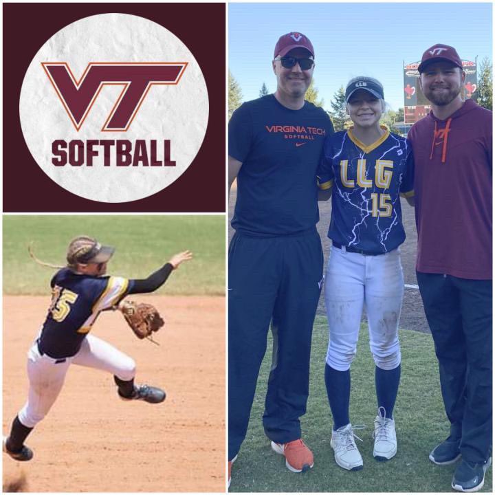 annikarohs's tweet photo. Excited to be a future Hokie!!🦃 @HokiesSoftball @VTechSBcoach @michaellew10 @GillisFastpitch https://t.co/3GcFF1WbYY