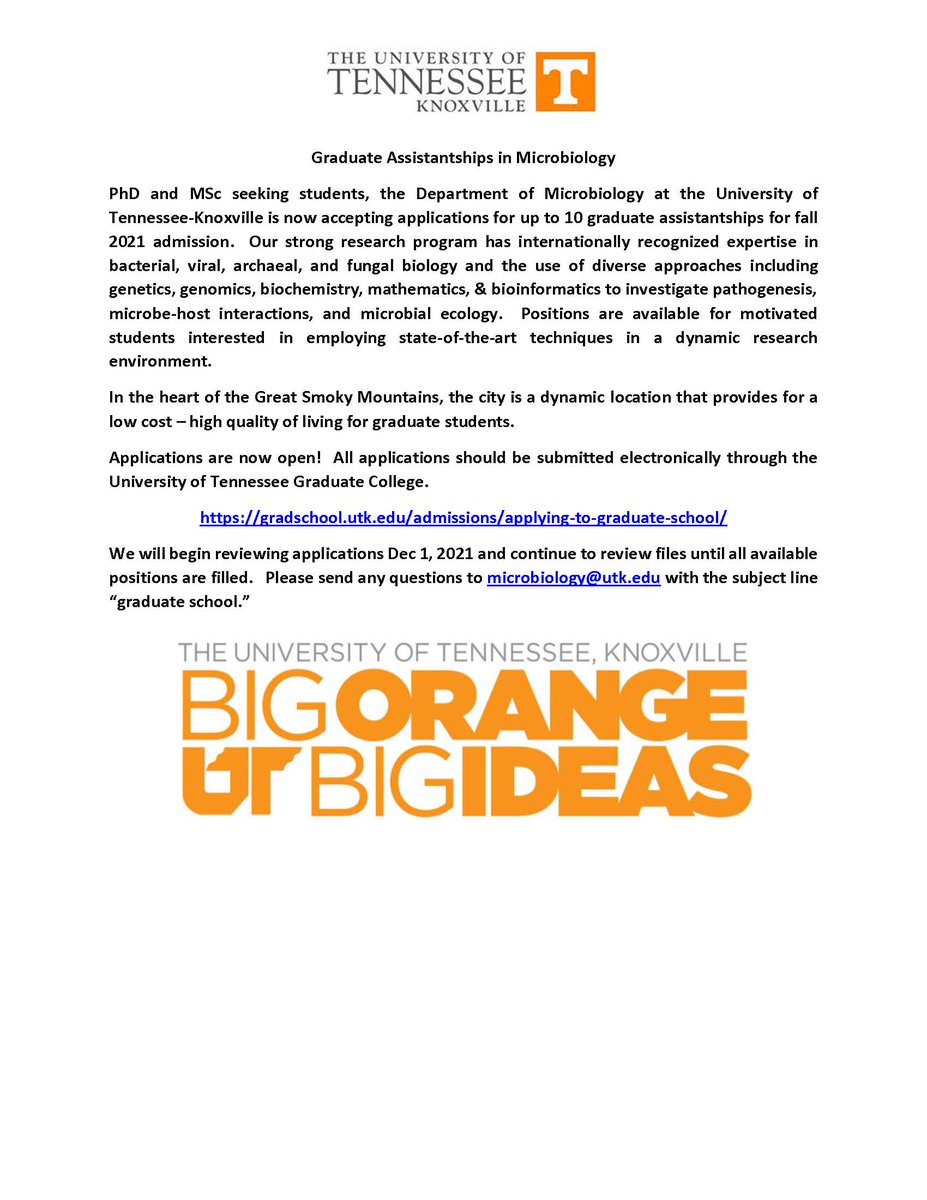 Steven Wilhelm (@tn_marine_micro) on Twitter photo A great way to spend the next few days is for students interested in math/modeling/microbiology to get their applications together for our PhD program and labs like <a href="/VitalyGanusov/">Vitaly V. Ganusov</a> and <a href="/dtalm/">David Talmy</a>, who work closely with empiricists like our group at the math-microb interface. A great way to spend the next few days is for students interested in math/modeling/microbiology to get their applications together for our PhD program and labs like <a href="/VitalyGanusov/">Vitaly V. Ganusov</a> and <a href="/dtalm/">David Talmy</a>, who work closely with empiricists like our group at the math-microb interface.