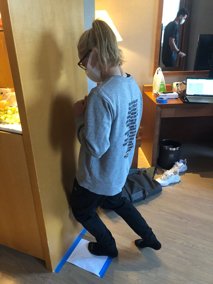reachfreeschool's tweet photo. Miss Ward @NZ_Football update: Morning routines - weigh in, wellness check, calf and hamstring tightness. #Achievement β½οΈ πΏ #GoFerns https://t.co/rEvmbFU6ym