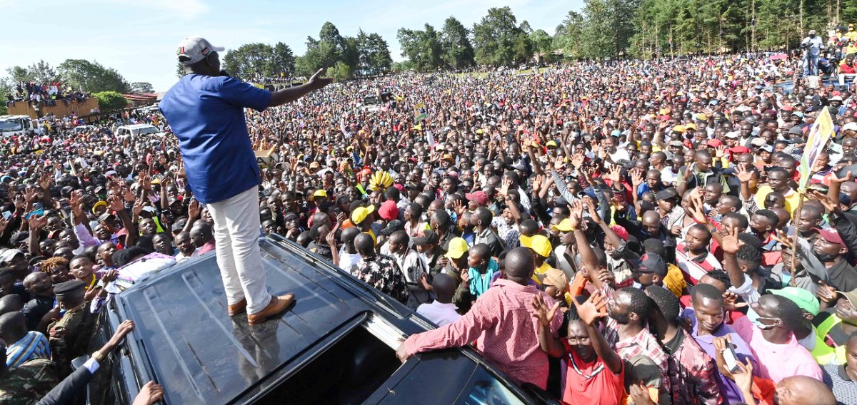 WilliamsRuto's tweet photo. In Belgut Constituency, Kericho County, opened the Kisagetiet Primary School’s administration block, Chebirbei Secondary School and supported Boda Boda operators at the Chebirirbei Centre. https://t.co/55a2XqT1rK
