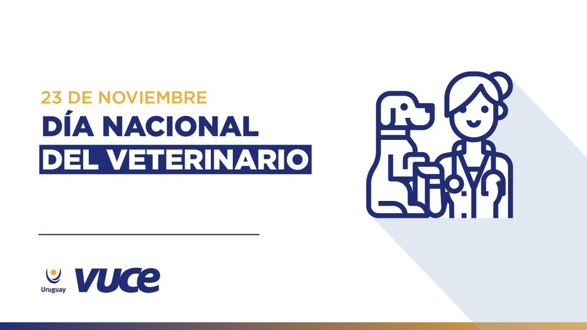 vuceUY's tweet photo. Saludamos a todos los homenajeados en este Día Nacional del Veterinario. ¡Gracias! https://t.co/YvLHPJs39X
