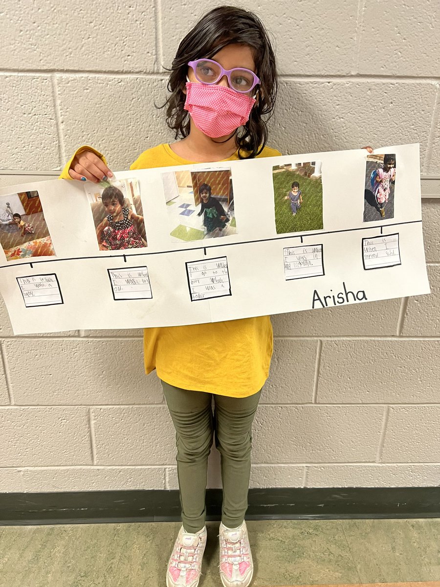 resDCSD's tweet photo. Ms. Tate’s first graders are proudly sharing their fun family events timelines. ❤️ #SocialStudiesFun https://t.co/at0VqJCBHt