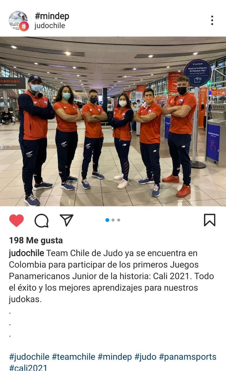 LiceoBW's tweet photo. #LiceoBrígidaWalker

Como comunidad le deseamos todo el éxito a nuestro alumno "Franco Arismendi", recientemente egresado de 4to Medio A / HC, quien va a los #PanamericanosCali en la disciplina de #Judo #TeamChile
💪👏💪👏💪👏🥋🥋🥋🥋 https://t.co/ES7k3Zybpq
