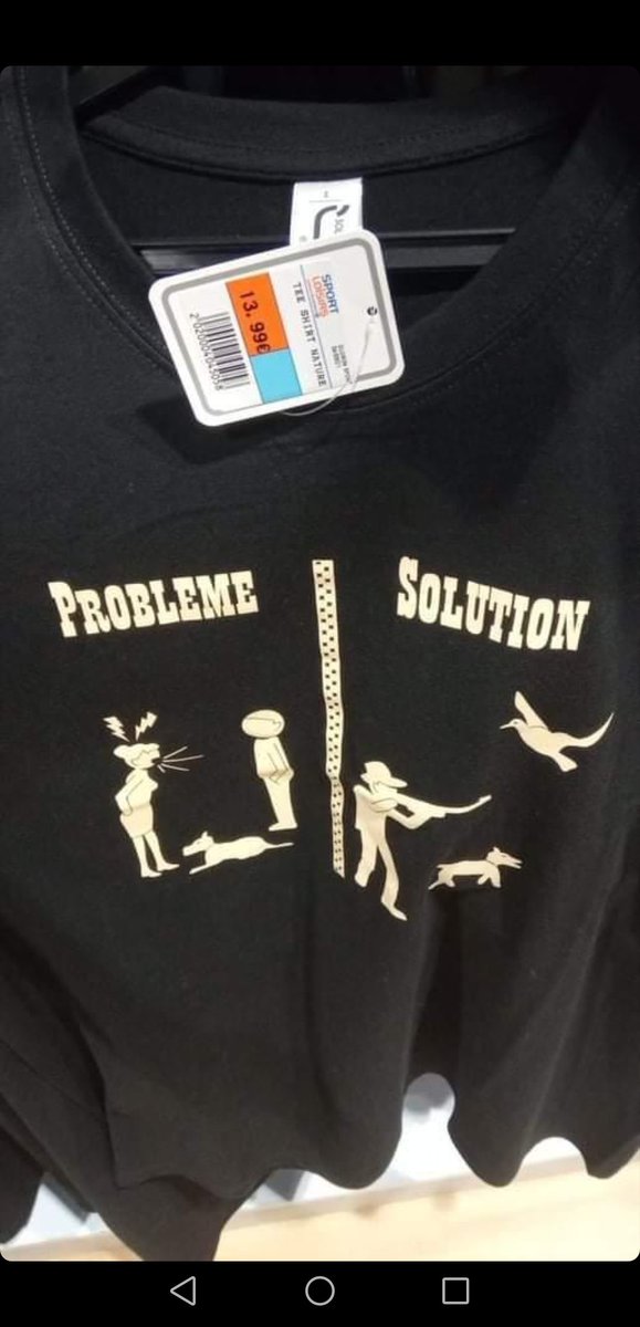 unjour1chasseur's tweet photo. (...) Ces t-shirts cumulent misogynie, banalisation des violences conjugales, réification et utilisation de la faune sauvage comme exutoire de la violence viriliste."

Les t-shirts en question 👇 https://t.co/ixICQWal3U
