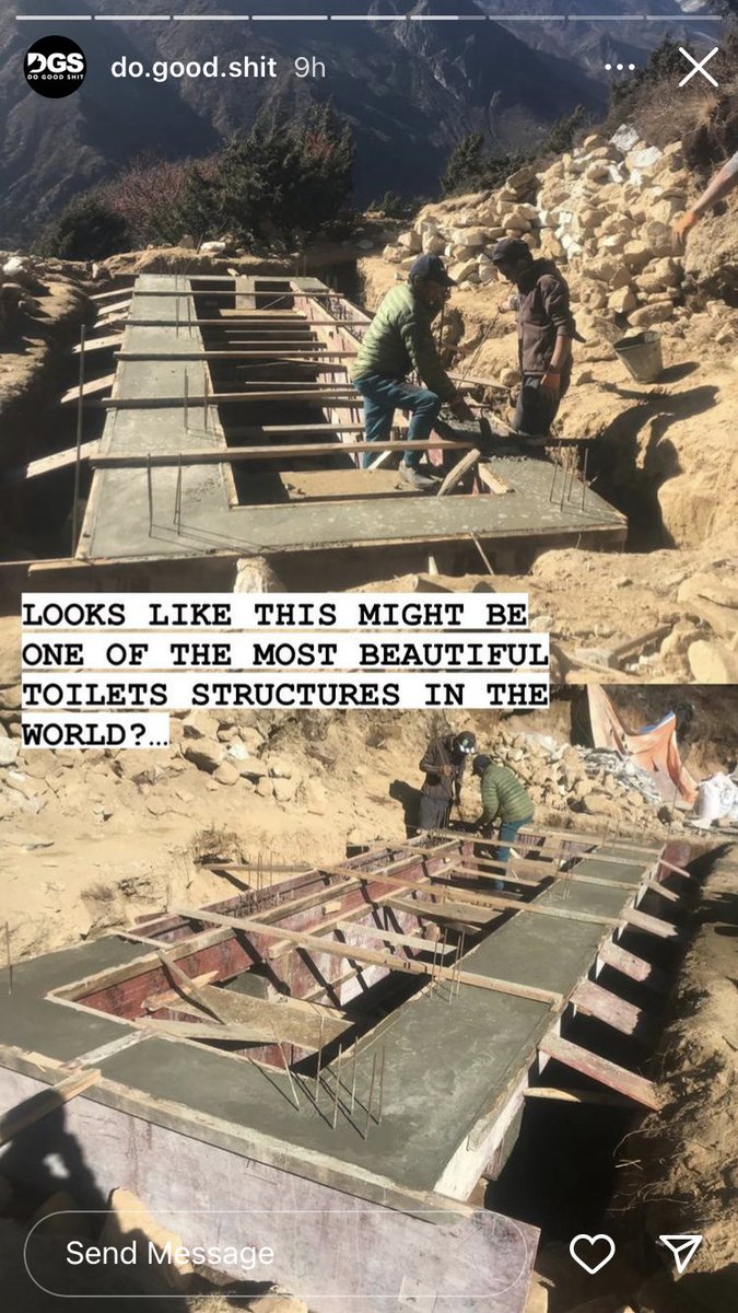 SoiletsNFT's tweet photo. Dogoodshit team working in Himalaya to build sustainable sanitation systems.

It is such a blessing to be a part of this movement.

A big thank you to all the bidders for joining the auction.🙏

https://t.co/qZ3eFvYEob https://t.co/Fay9gAyiG5