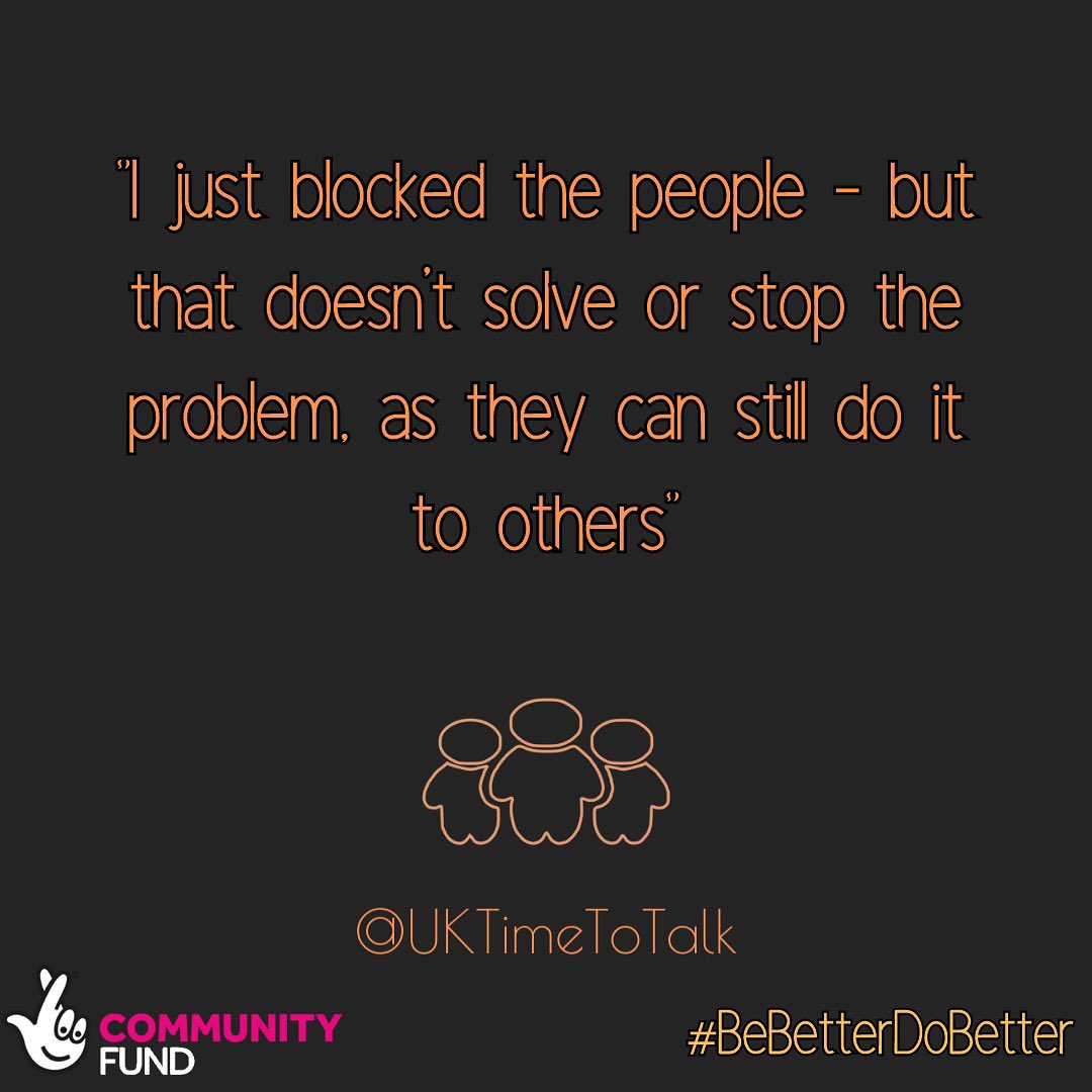 UKTimetoTalk's tweet image. Raising awareness is important to protect as many people as possible by educating and sharing experiences.  

#onekindword #bullyblock #bebetterdobetter #antibullying #antibullyingweek #awareness #cyberbullying #support #mentalhealth