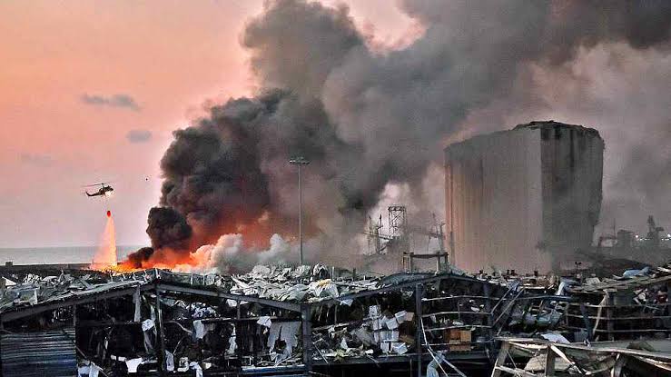 The_Nation's tweet photo. At least 2 killed, numerous injured due to explosions at a munitions factory in the Belgrade suburb of Lestane, Serbia.
#Serbia #Lestane #Explosion https://t.co/fLQem31Xi0