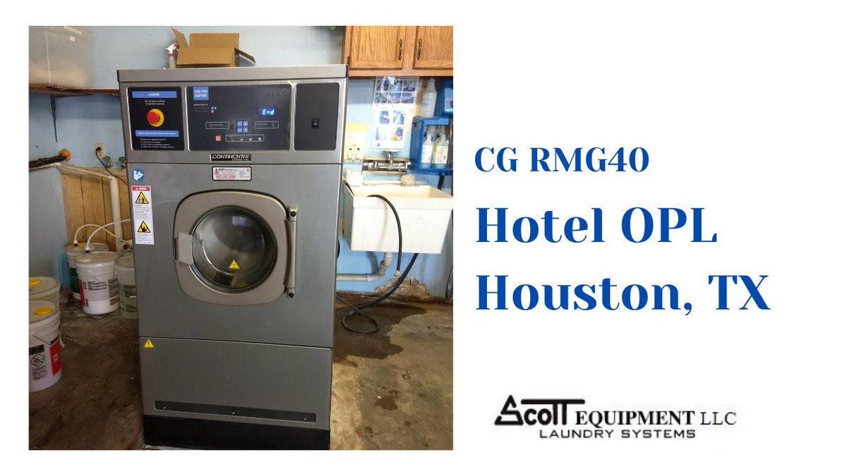 @GNALaundry hotel laundry equipment maximizes profits by decreasing labor and maximizing water, gas, and electricity usage. Check out our latest install at an independent hotel in #Houston Texas.  #commerciallaundry #industriallaundry #seidifference