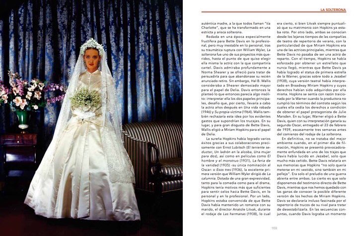 Notorious_Ed's tweet photo. Algunas páginas interiores “El universo de Bette Davis”, en el que en grupo de prestigiosos autores analizan la filmografía de la actriz película a película, además de un diccionario con las claves de la vida y obra de la artista. Todo ello con un impresionante despliegue gráfico https://t.co/WORgFMnriw