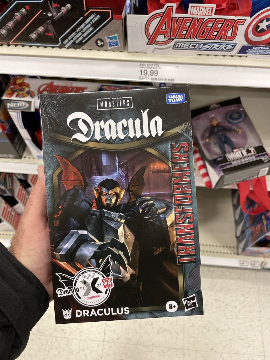 Transformers News: Hasbro Reminds Us that Draculus is Out Soon in the US, Even at Target Where he is Street Dated
