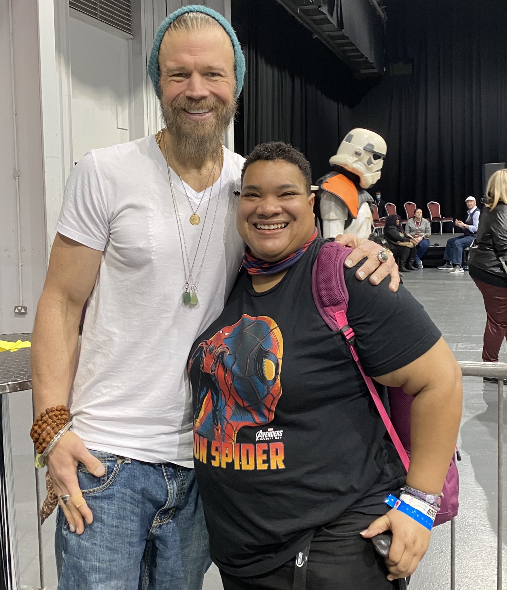 X \\ Georgieeeeeee 🤡🤡🤡 على تويتر: "Ryan Hurst @RamboDonkeyKong Ryan was a  last minute decision, mainly cos his decision to be there was last min too!  But I\