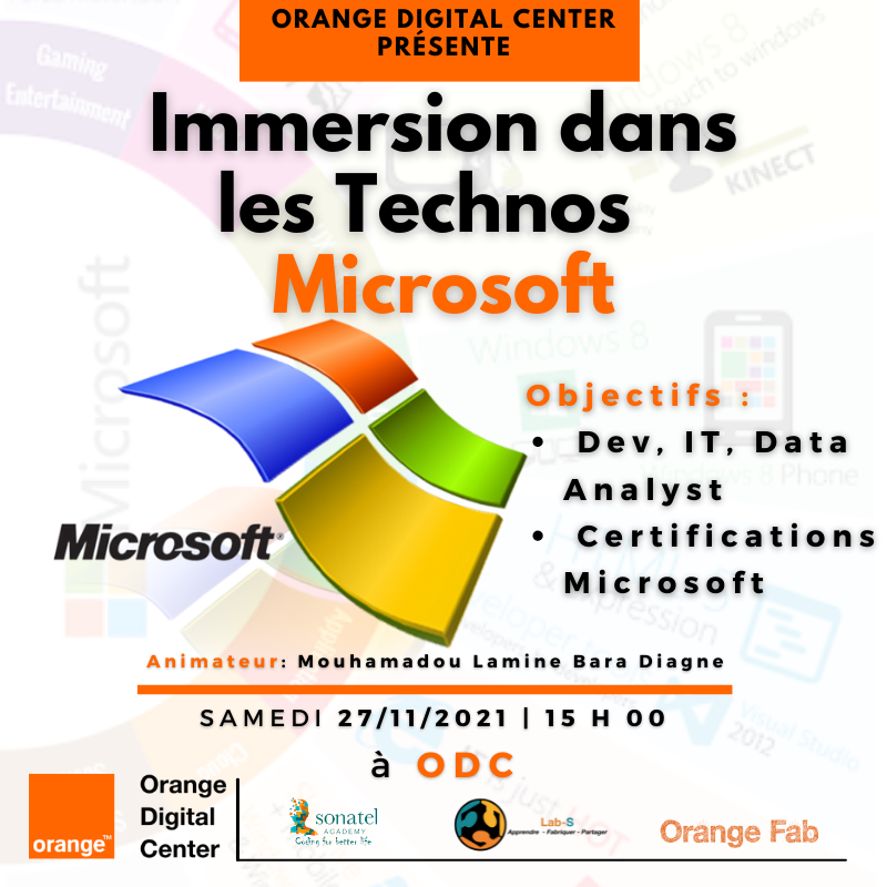 ODCSenegal's tweet photo. Maitrisez tous les technos Microsoft en assistant à notre talk ce Samedi à ODC. Inscrivez-vous en Cliquant sur ce lien: https://t.co/sbbhvNTFWr
#MicrosoftTeams @DaoudaDIOUF4 @fablab_s @AcademySonatel #kebetu https://t.co/M2S1C4mkZG