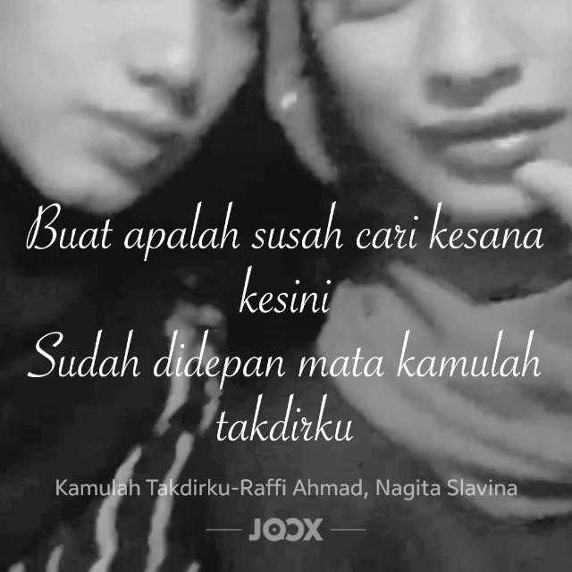 Lagu iNi Sih Ya... So So Lah, Tapi Apapun Kalo Ada #Sayangs-nya Maka Semua Akan Terasa Berbeda.

💗♥️💗 #Sayangs

open.joox.com/s/rd?k=ZpLAo