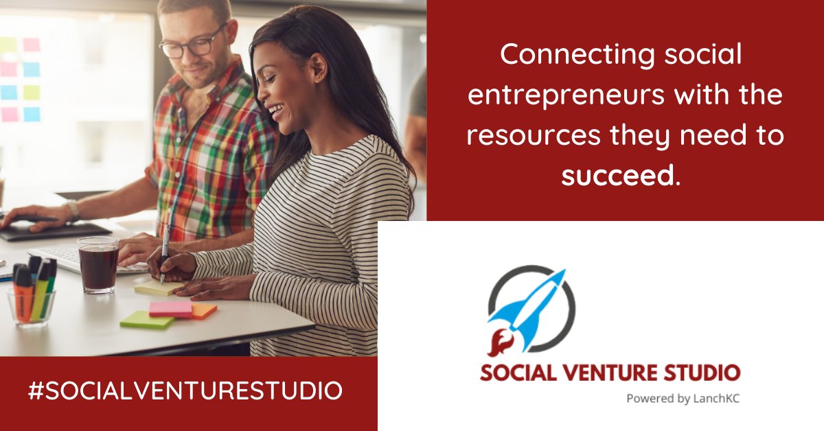 Launch_KC's tweet photo. In case you missed it, we recently announced the launch of Social Venture Studio! The first of its kind in @KCMO, #socialventurestudio connects entrepreneurs with the resources they need to thrive &amp; sustainably help solve domestic social problems: https://t.co/pMMyjaPgTk https://t.co/Dqgfj69uBa