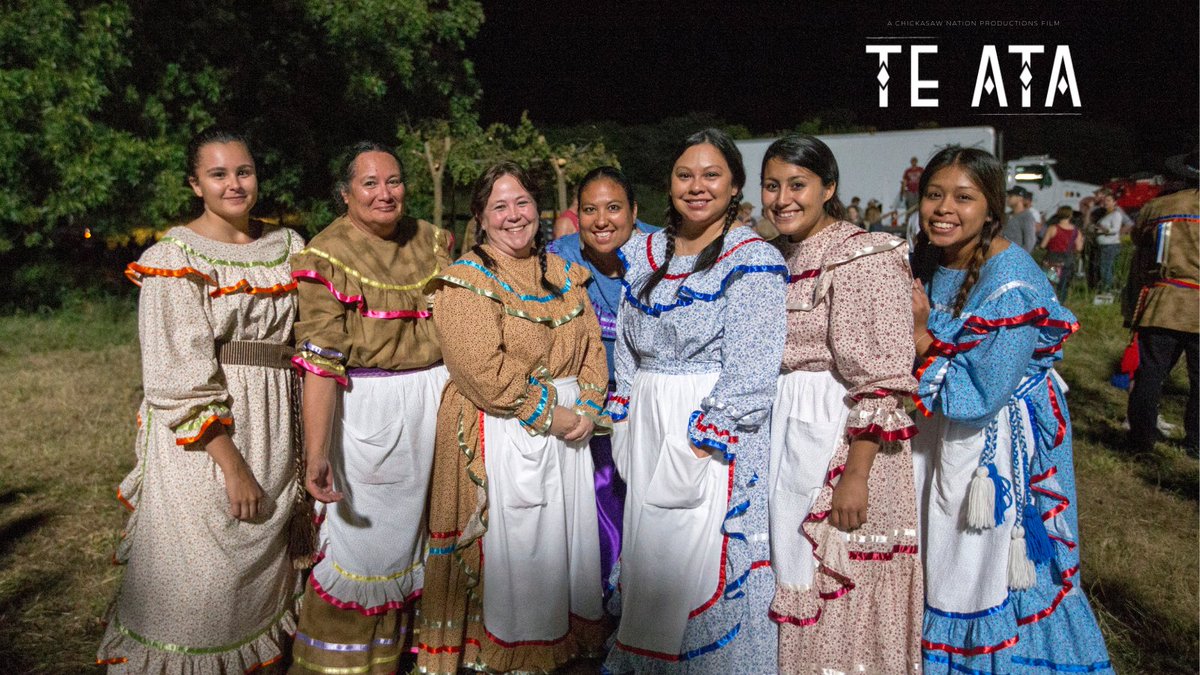 ChickasawFilms's tweet photo. There's always something inspiring to be
a part of, which is why we do what we do! These
behind-the-scenes stills are from Te Ata. Recognize
anyone you know?

#ChickasawNationProductions #ChickasawFilms
#TeAta #TeAtaMovie #NativeAmericanHeritageMonth https://t.co/PHrnPRsrAz