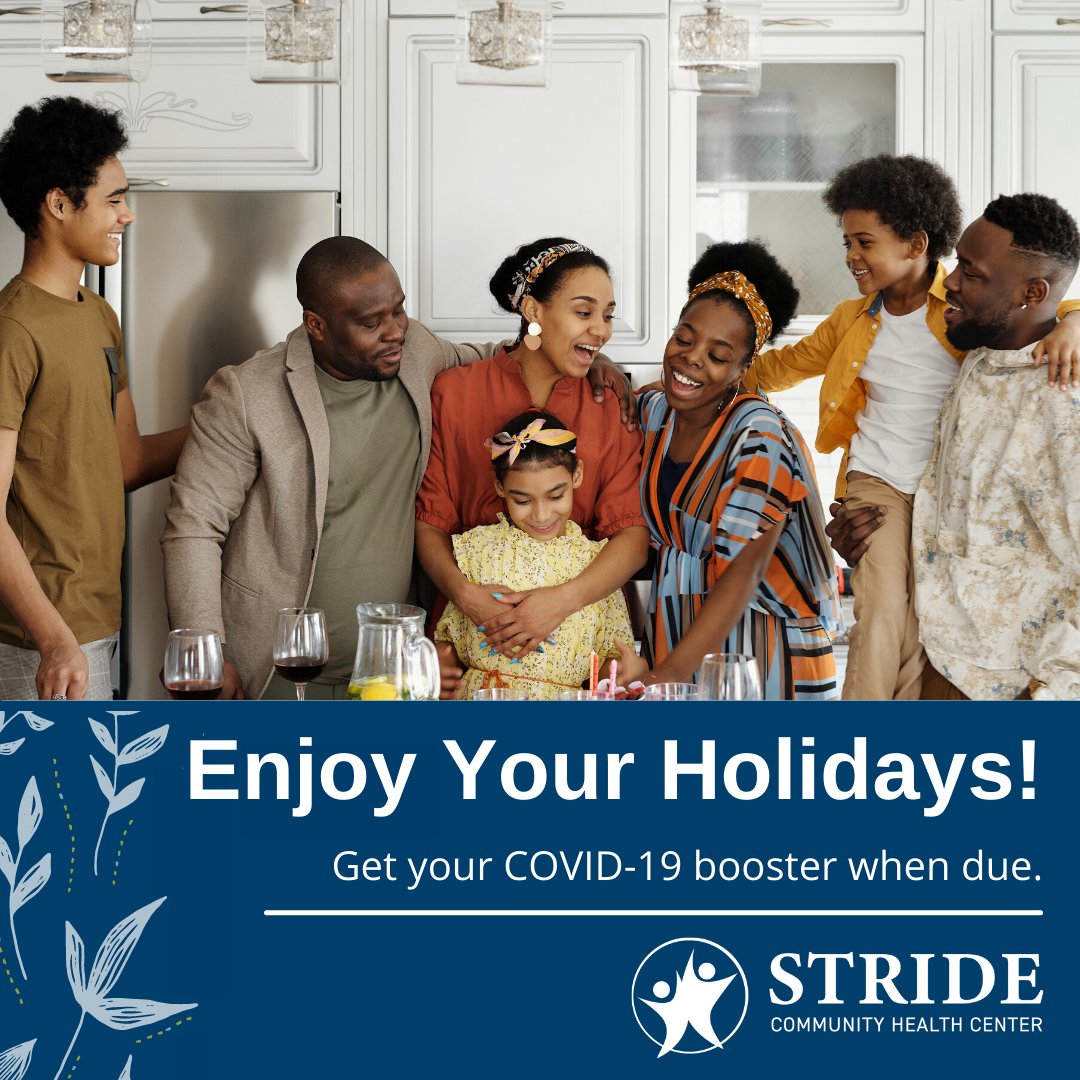 stridechc's tweet photo. Being fully immunized is the best protection against #COVID19. Help prevent the spread of COVID-19 and keep your family safe this holiday season. Anyone 5 years and older can be vaccinated. https://t.co/zl11mGJik2. #CoCHCs #GatherSafely #GetVaccinated https://t.co/Tb6gqFzkRa