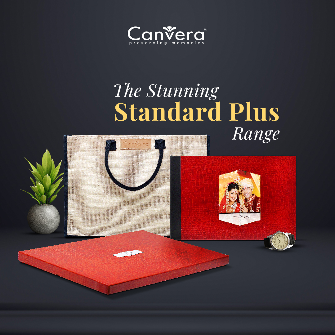 canvera's tweet photo. Say “Hello” To The Standard Plus From Canvera.
 
The first photobook in the Standard range to have a uniquely shaped Acrylic Image Window on the cover pad. 

Eager to know more about The Standard Plus?

For More Details, Visit: https://t.co/dHf9Mxb23L

#canvera #canveraalbum https://t.co/todH5fBPmO