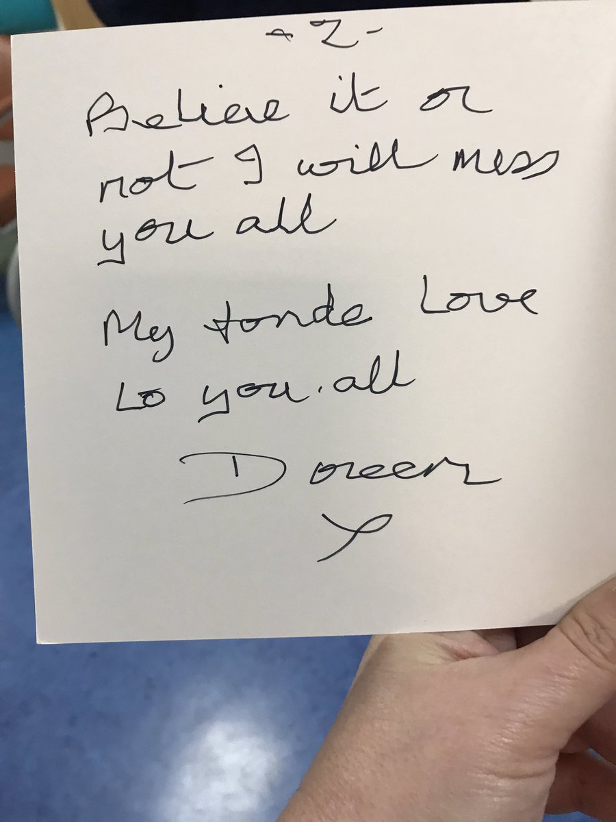 MarieFu07948615's tweet photo. Lovely card from a lovely patient. C25 soldiers they all are @MiriamMutize @RebsMc1 @JamesPovey1 @NUHSurgery https://t.co/aoGWQ32iEn