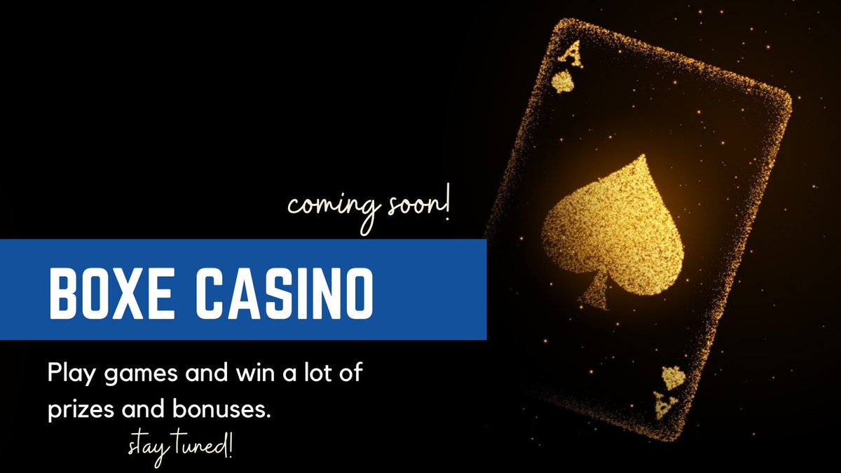 BoxE_official's tweet photo. We are happy to announce that our beta casino project is almost ready to launch. We will launch it within 6 hours maybe less than that.
#casino #boxe #ico #airdrops #crypto #cryptocurrency #cryptocurrencies #cryptonews https://t.co/LbIwD8vd74