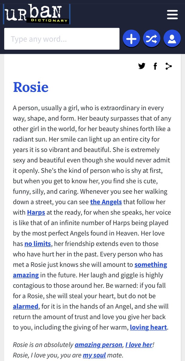 bellarozdoll's tweet photo. #UrbanDictionary 🥰 https://t.co/HGfB4XnI8R