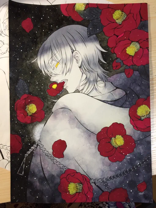 #アナログ絵を流してアナログ民を増やそう
ファンアート 