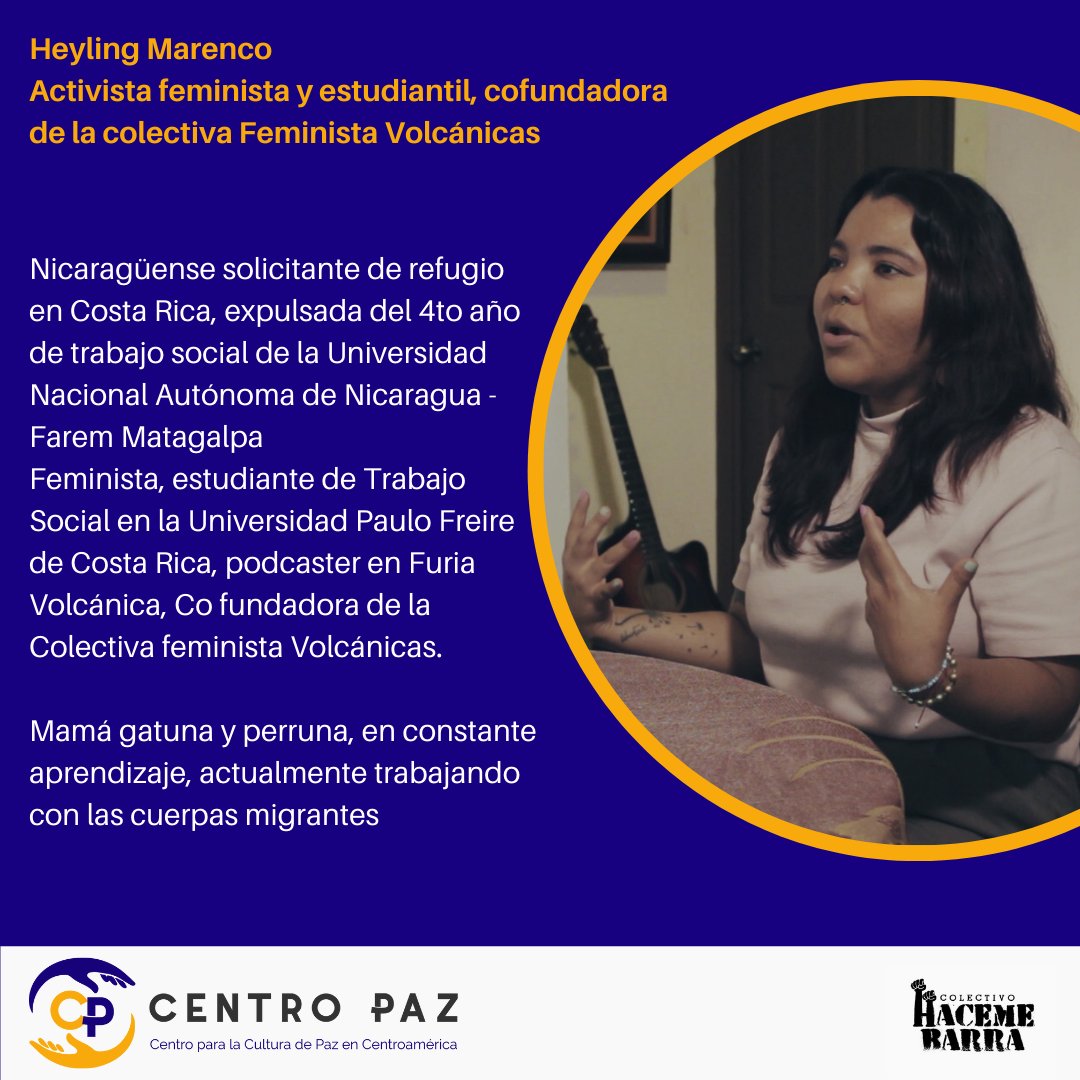 Centro_Paz_'s tweet photo. En nuestro proyecto video gráfico #EranEstudiantes, pudimos entrevistar a Heyling Marenco https://t.co/E5h4qkg0Ko