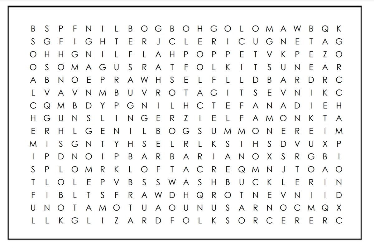 I saw this going around for #DnD, figured we could do #pathfinder2e now!

What's your Ancestry and Class?

I got Lizardfolk Barbarian!

#pathfinder #ttrpg #ttrpgs