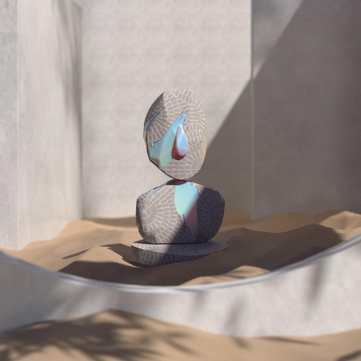 iamlirona's tweet photo. Last ~10 hours for the artifact#boi, a 1/1 in the limited series #RareEarth (alongside golden#boi, and two other yet to be discovered #boiz , totally of 4) https://t.co/pKiR2MAAKX https://t.co/nj1bm0VPzi