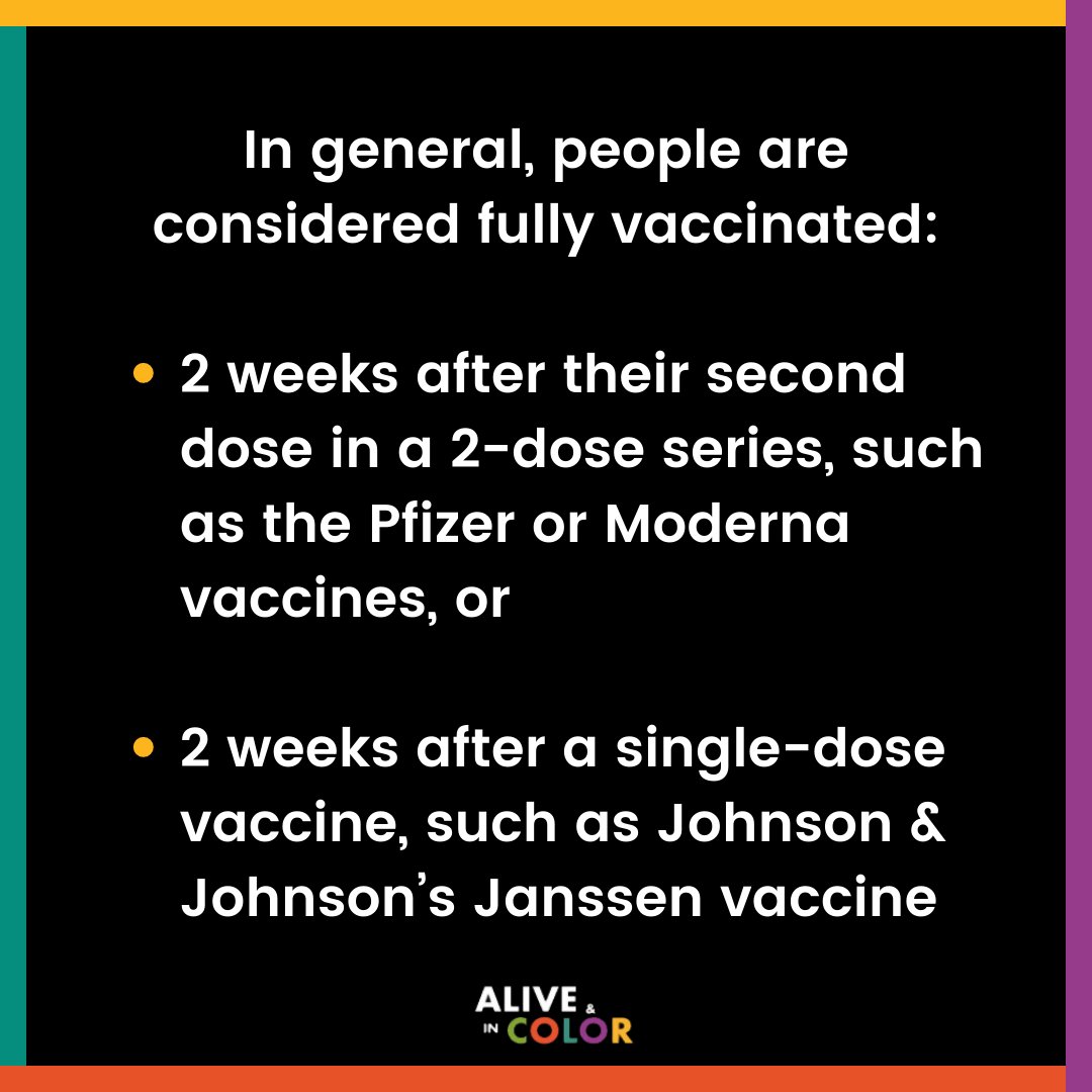 AliveAndInColor's tweet photo. Ok AAIC fam! Who knows the answer to this FAQ? Drum roll please...SWIPE!
News is circulating that you may need up to three COVID-19 vaccine doses to be considered fully vaccinated. Stay tapped in with us for updates on the #COVIDvaccine
Visit https://t.co/1J26e6mqa0
#CovidFAQ https://t.co/9Uvmqa25JG