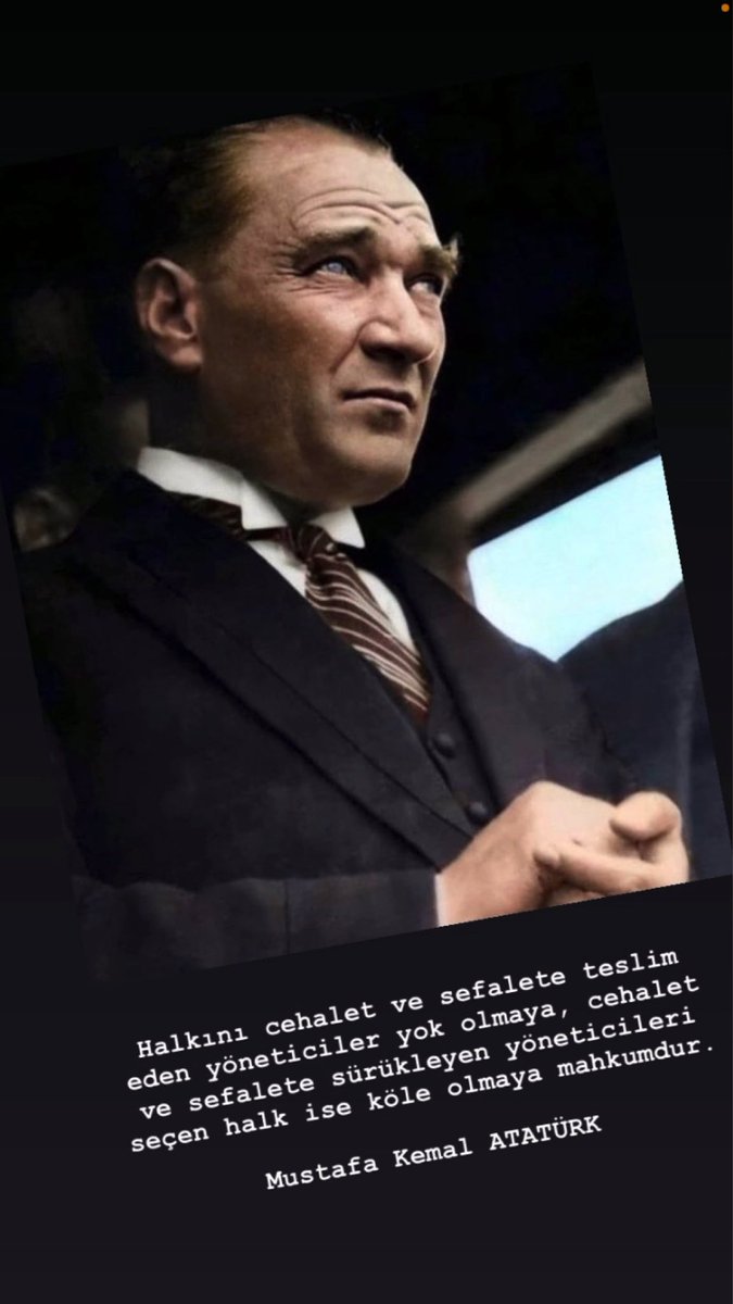 Başka söze gerek yok.