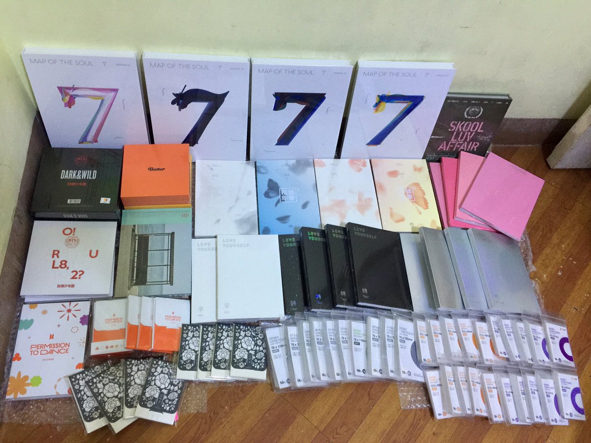 bangbanghaul's tweet photo. y’all our albums are home now!✨ stay tuned everyone, tomorrow around 6pm we will have a live, see you there! 😘 https://t.co/GCrfKgo4mu