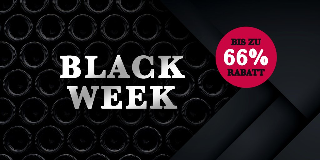 Vinexus_de's tweet photo. Bei uns ab heute bis Montag auch Schwarz als Farbe der Woche. 😎🖤 #BlackWeek 
https://t.co/VJrmBSiKvQ https://t.co/EpknJXdrc1