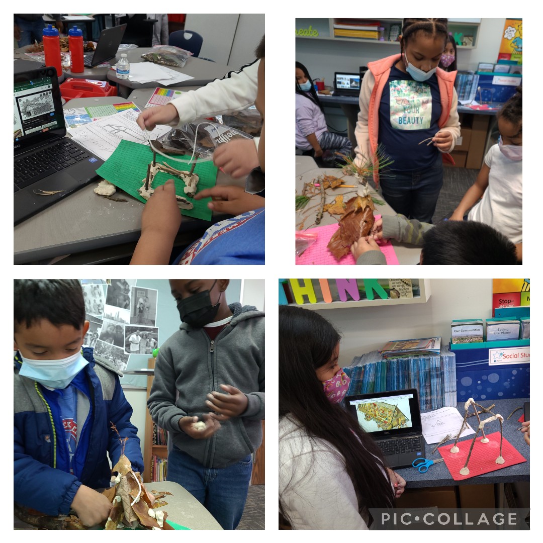 Briggs_Ms's tweet photo. Stem challenge: Native American shelters #ic2021 #onlyatic https://t.co/rVzLAjpzWa