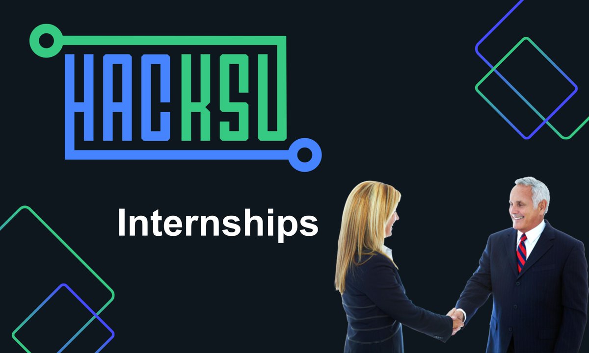 _hacksu's tweet image. Hey HacKSUers! It&apos;s almost time for Thanksgiving break! Come to Hacksu today for a talk about internships with Trentan! We are fully virtual today, so join lesson chat at 7:00 PM to attend. See you there!