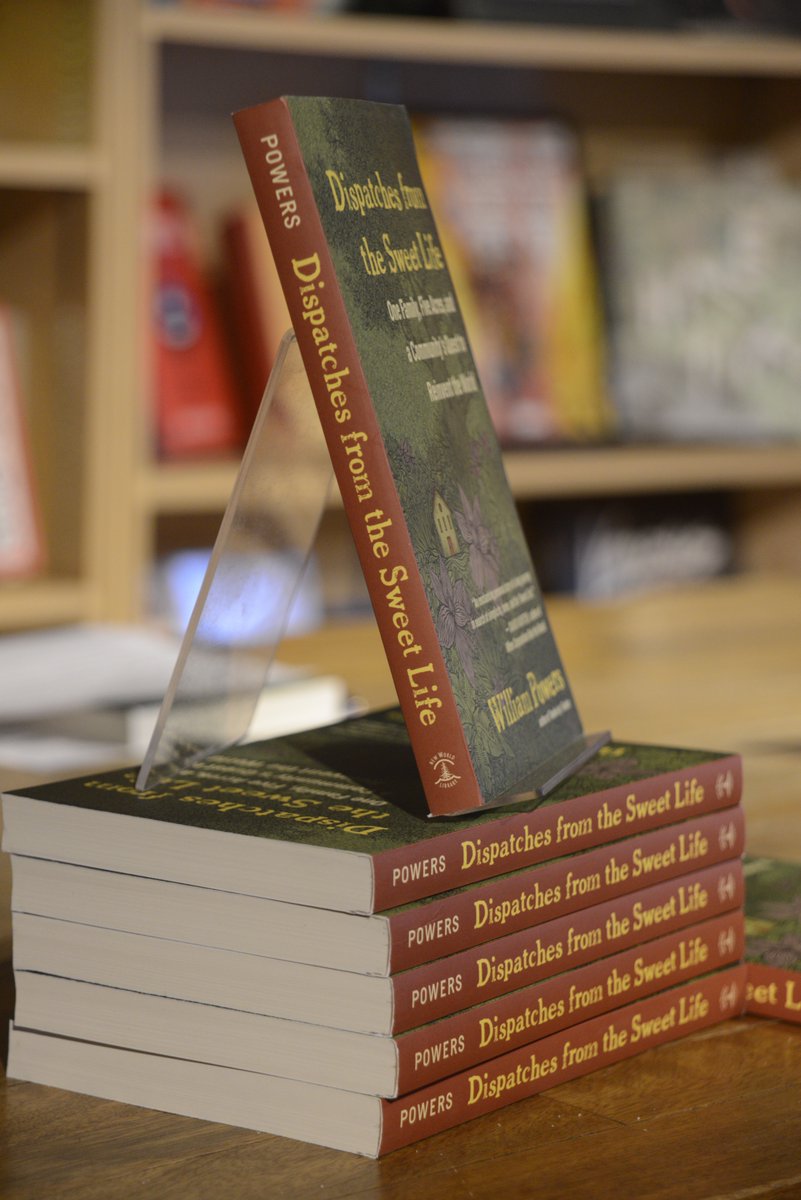 BillPowersBooks's tweet photo. Book signing and reading of Dispatches from the Sweet Life at Collected Works Bookstore in Santa Fe, New Mexico in 2018. #booksigning @collwksbooks https://t.co/7rrQZulQwI