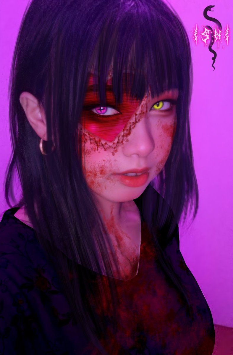 ishi_lanara's tweet photo. "𝘐 𝘭𝘪𝘬𝘦 𝘤𝘩𝘪𝘭𝘥𝘳𝘦𝘯, 𝘵𝘩𝘦𝘺 𝘢𝘳𝘦 𝘵𝘢𝘴𝘵𝘺." 

(new watermark yayy!!)
__________________
#gore #gorecore #traumacore #grunge #horror #creepy #creepyart #edit #photoediting #digitaldrawing #art #ArtistOnTwitter #pink #pinkaesthetic #purpleaesthtic #Blood https://t.co/KOnwQX1Hhq