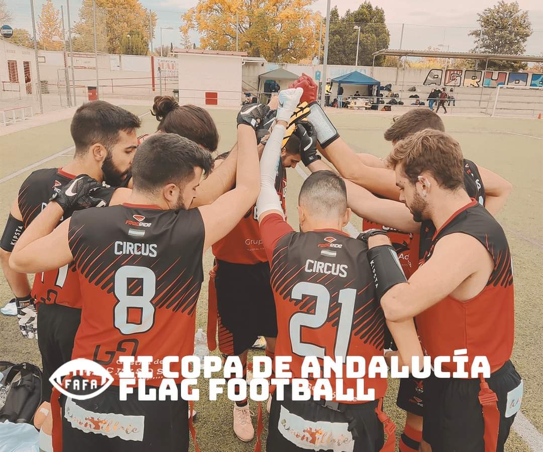 montillacircus's tweet photo. 🏆 II Copa de Andalucía Flag 

📜 Teneís toda la crónica en nuestro Facebook. 

📺🤝 Gracias a La Dehesa Experiences y Gestión de Recursos a Empresas y a @fafa_spain @Flagcornerspain por su trabajo y difusión.

🎪#TPWR #Çircû
⁣⁣⁣⁣⁣⁣⁣⁣⁣⁣⁣⁣⁣
#flagfootball #flag https://t.co/dNjrkBBXwq
