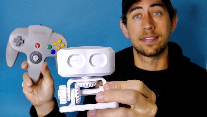 FlexbotKits's tweet photo. Meet RobBob, a 3D-printed robot head that works with an N64 controller: Inspired by a special two-axis mechanism that uses a pair of beveled gears to create panning and tilting motions, maker and YouTuber JBV Creative wanted to integrate it into a larger… https://t.co/tvnqTra04X https://t.co/TXl2DmPqMg