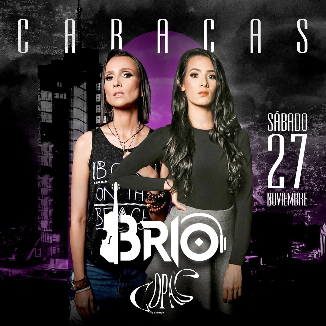 briotheduo's tweet photo. Caracas!! Nos vemos este sábado 27 de noviembre en Copa's 🎻🔥🎧🔥 https://t.co/PTisDwmMPr