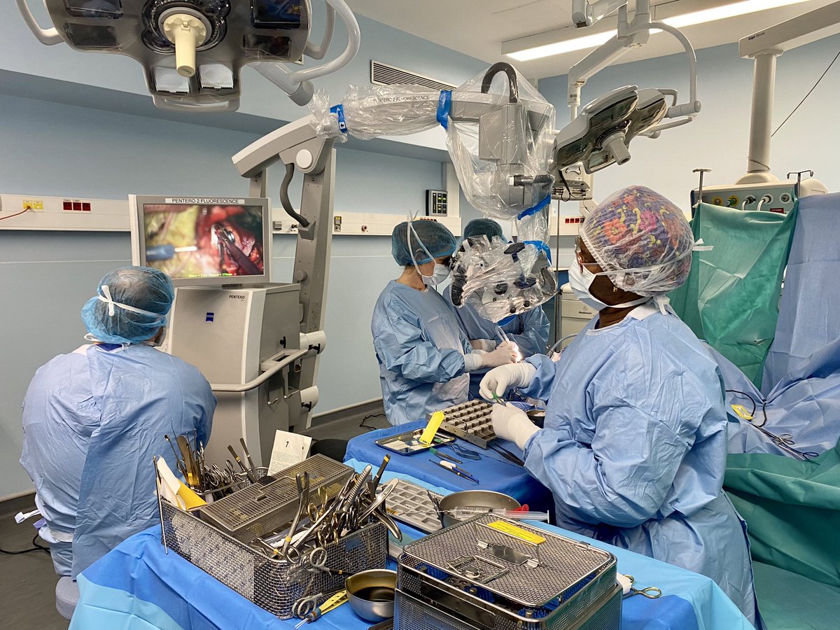 cyriltrd's tweet photo. 🧠 Les jours passent et les anévrismes trépassent…
Une chaîne de soins et clip de fin par @BernatLaure et @SC_Froelich à l’@HopLariboisiere @APHP.
#ServiceContinu #Neurochirurgie https://t.co/OnIVdufcik