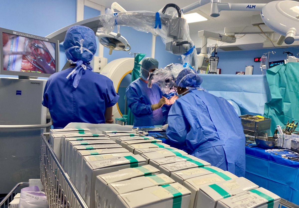cyriltrd's tweet photo. 🧠 Les jours passent et les anévrismes trépassent…
Une chaîne de soins et clip de fin par @BernatLaure et @SC_Froelich à l’@HopLariboisiere @APHP.
#ServiceContinu #Neurochirurgie https://t.co/OnIVdufcik