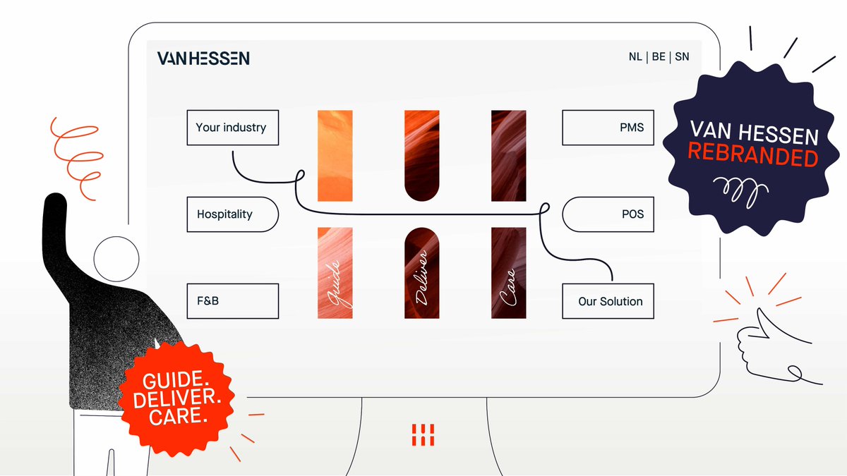 We dusted off our corporate identity, transforming it into a fresh, contemporary style with a touch of elegance. Van Hessen is ready to connect to the world!
vanhessen.nl/en/
#youritcompanion #horecasoftware #rebranded #connecttotheworld