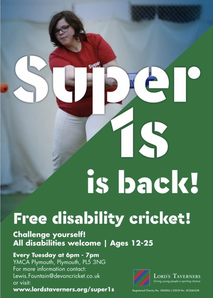 🚨SUPER 1S CRICKET🚨

🏏 Cricket action continues TONIGHT in PLYMOUTH🏏 

👇Details below or sign up here: forms.gle/mfT4KxeiFwZgYZ…