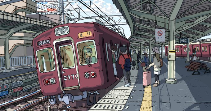 「茶髪 電車」のTwitter画像/イラスト(人気順)