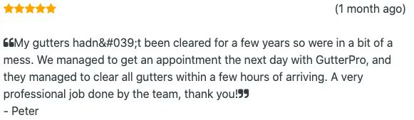 GutterProSophie's tweet image. The longer you leave your gutters, the larger a task it is to clear them.   But we can tackle it!!!

#guttercleaning #gutterpro