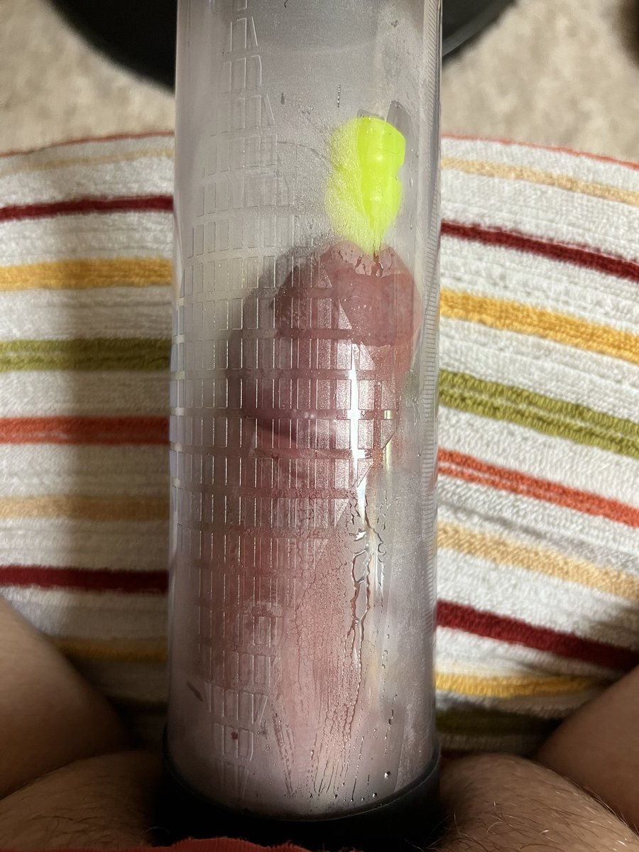 Had a nice long sounding/pumping session this weekend. Who else enjoyed some dick time?? #cocksounding #uncutcock #cockpump