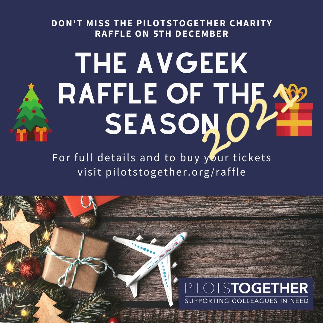 PilotsTogether's tweet image. It's the last 12 days of Christmas (raffle) so you'd better get your tickets before you forget! Some fantastic prizes and the chance to help fellow aviators in need. pilotstogether.org/raffle #wepilots #avgeeks #aviation #raffle #aviationgeek #charity