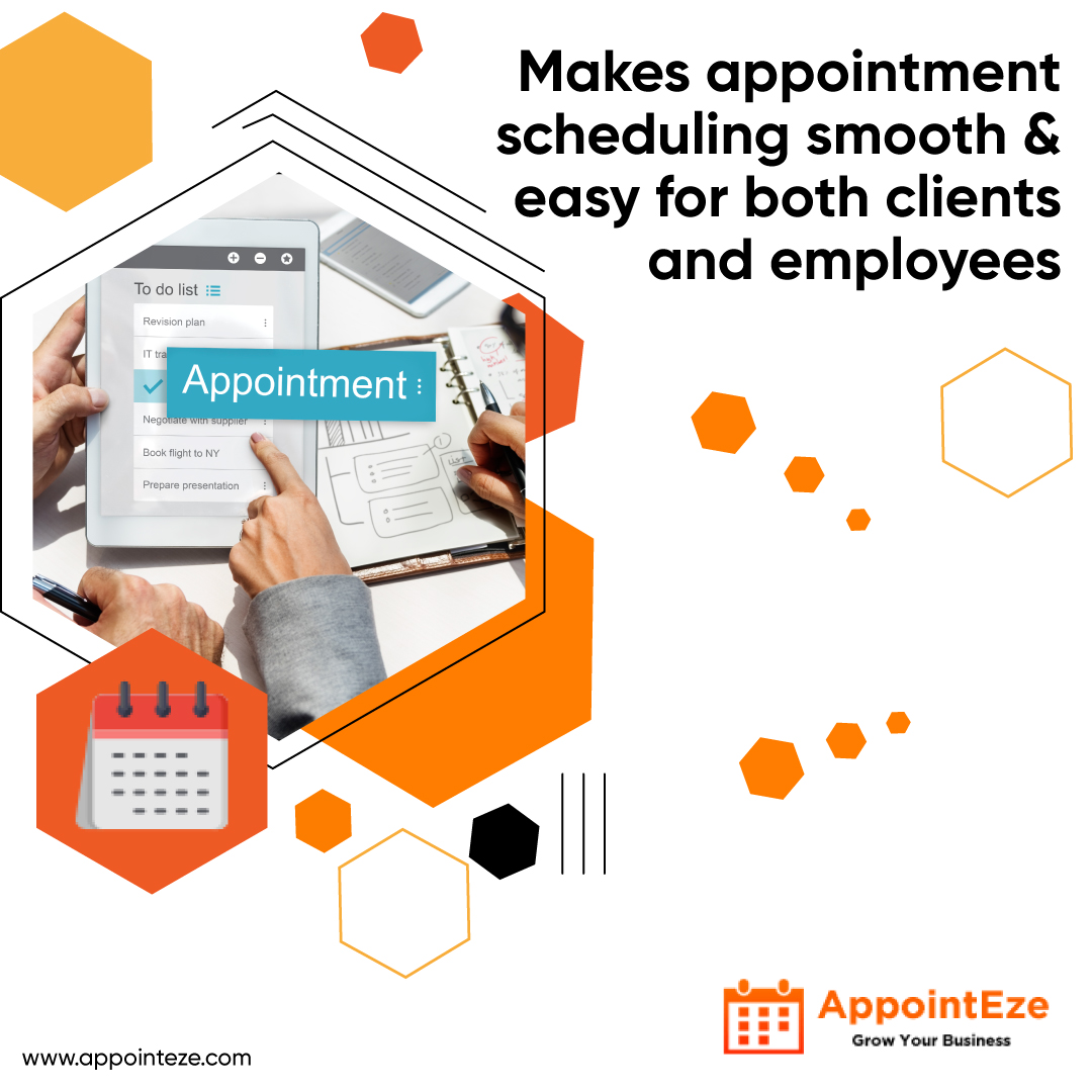 appointeze's tweet photo. #AppointEze makes appointment scheduling smooth and easy for both clients and employees. 
Start free trial now! https://t.co/i2VBmWN1Zd
Send Email: info@appointeze.com
#appointments #barber #hair #beauty #barbershop #appointmentsavailable #barberlife #nails #booknow https://t.co/mUQQI0q52y